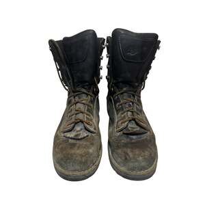 10.5 Danner Quarry 17309 Black Leather Lace Up Workwear Vibram Needs Insoles
